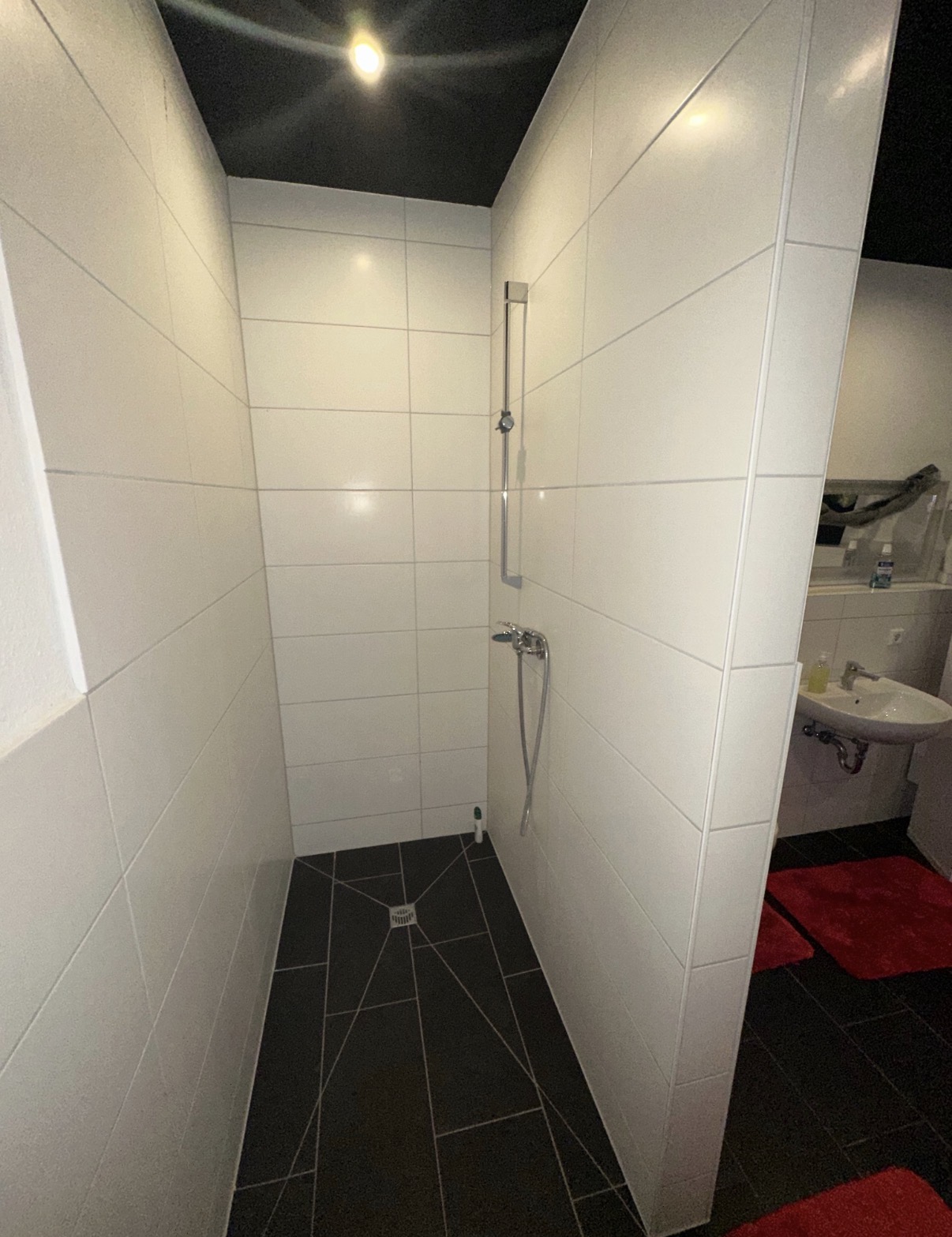 Begehbare Dusche